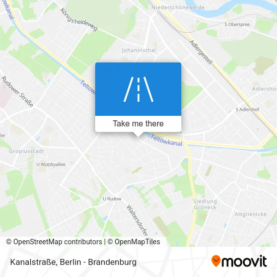 Карта Kanalstraße
