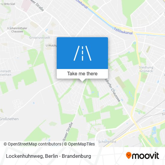 Lockenhuhnweg map