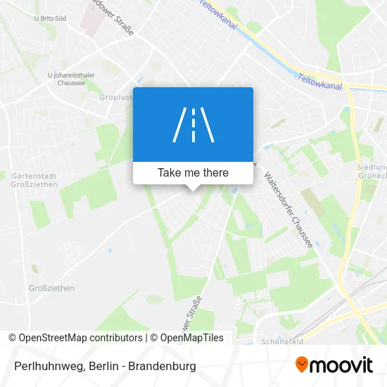 Карта Perlhuhnweg