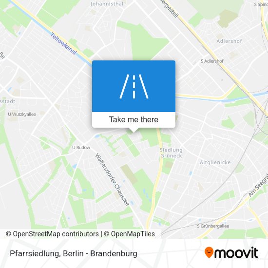 Pfarrsiedlung map