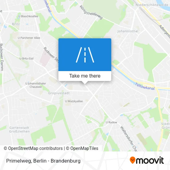 Карта Primelweg