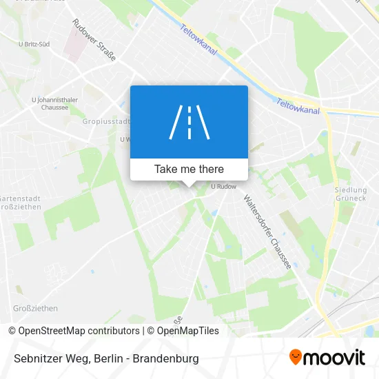 Карта Sebnitzer Weg