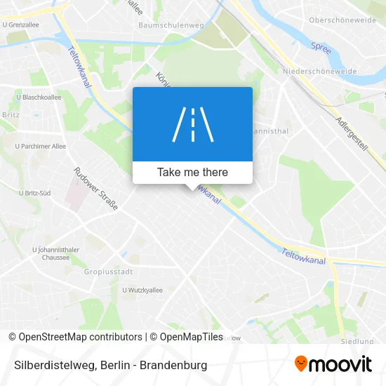 Карта Silberdistelweg