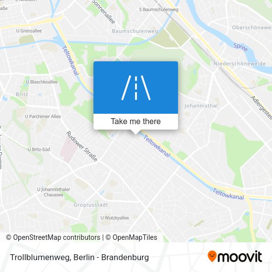 Trollblumenweg map