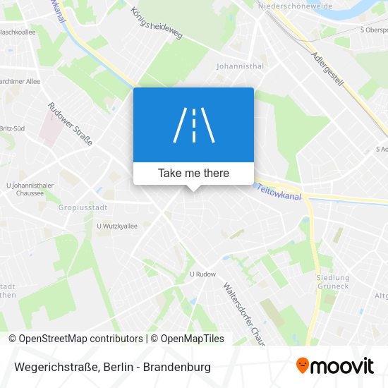 Wegerichstraße map