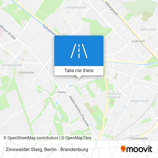 Zinnwalder Steig map