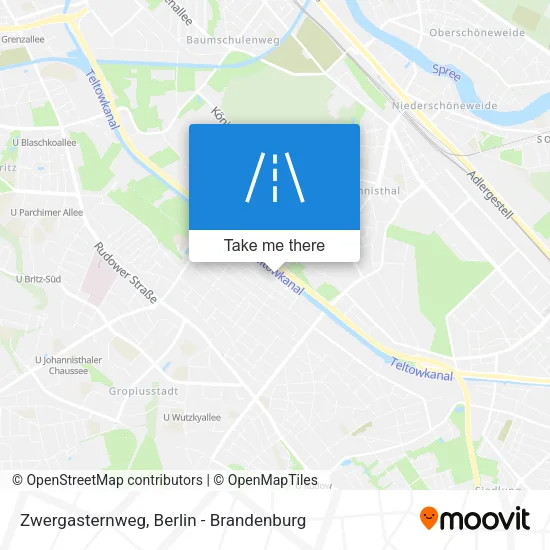 Карта Zwergasternweg