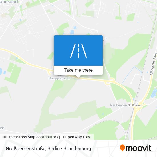 Großbeerenstraße map