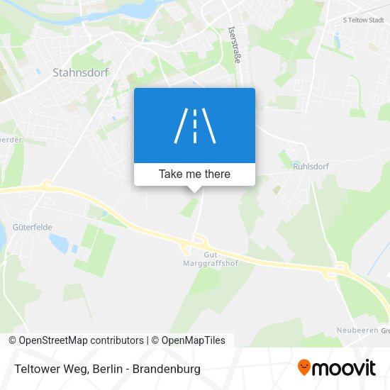 Teltower Weg map