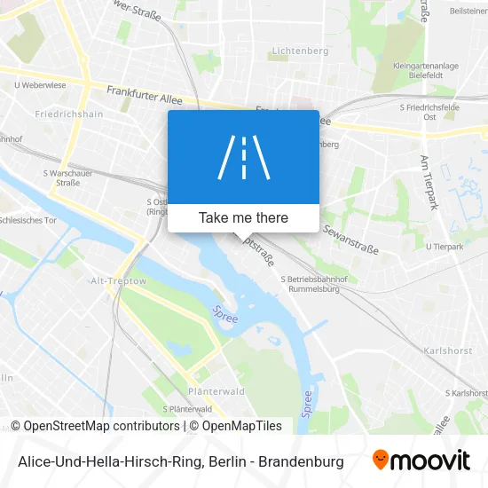 Карта Alice-Und-Hella-Hirsch-Ring