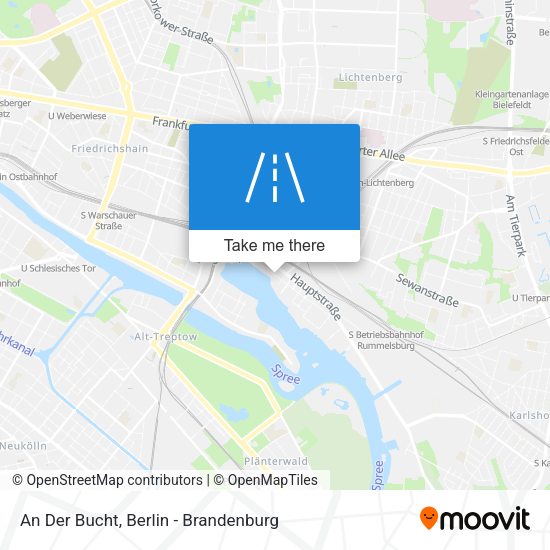 An Der Bucht map