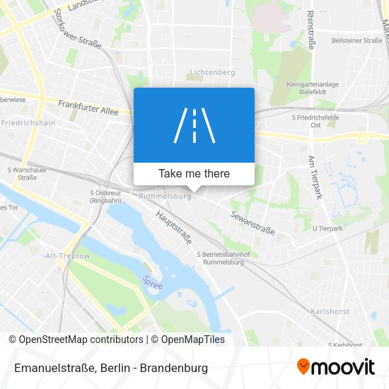 Emanuelstraße map