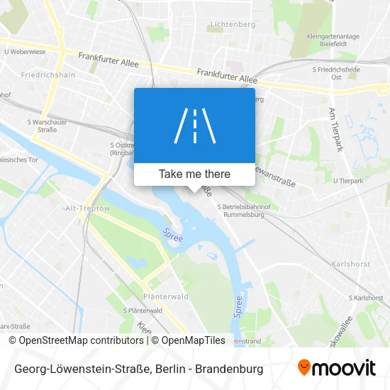 Карта Georg-Löwenstein-Straße