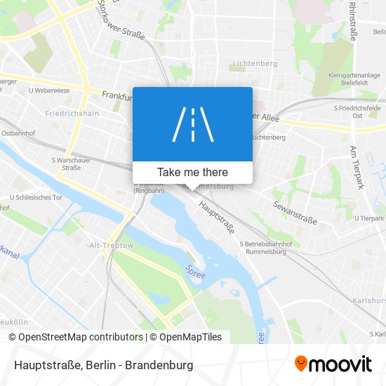 Hauptstraße map
