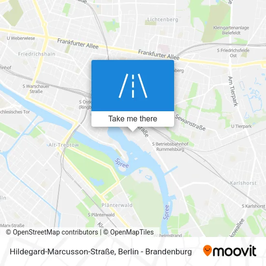 Карта Hildegard-Marcusson-Straße