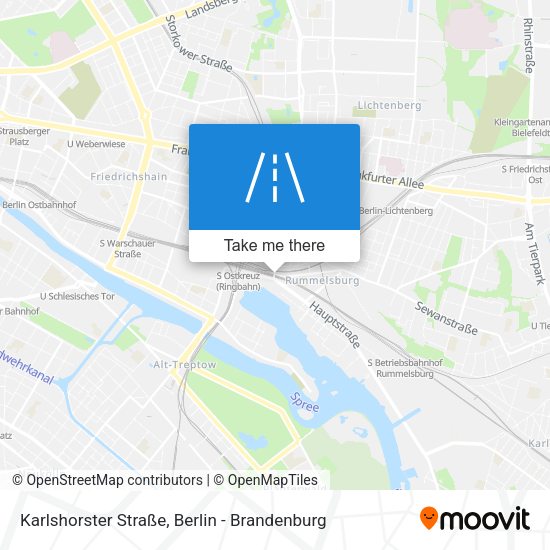 Karlshorster Straße map