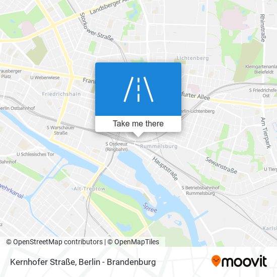 Карта Kernhofer Straße