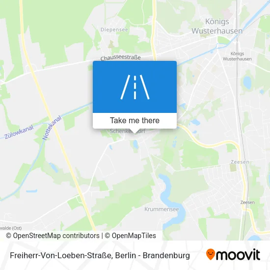 Карта Freiherr-Von-Loeben-Straße