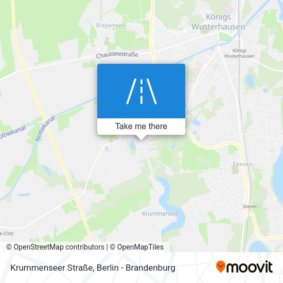 Krummenseer Straße map