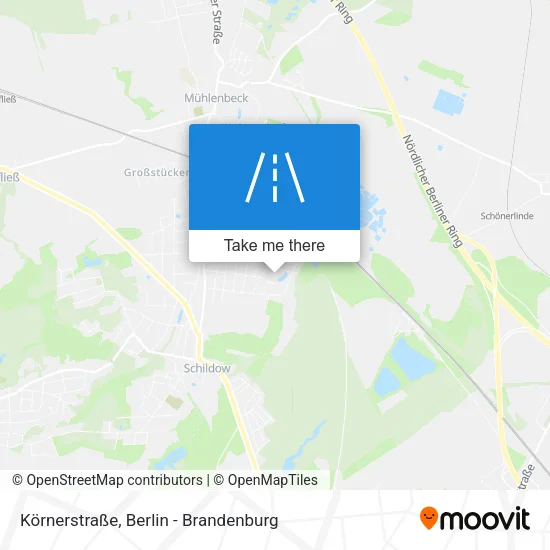Карта Körnerstraße