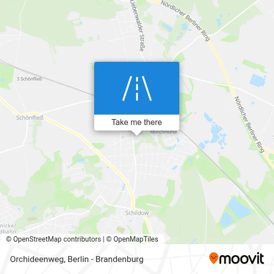 Orchideenweg map