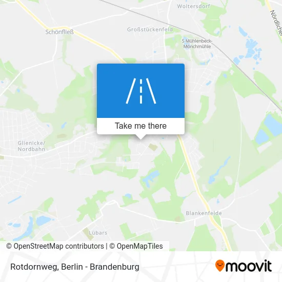 Rotdornweg map