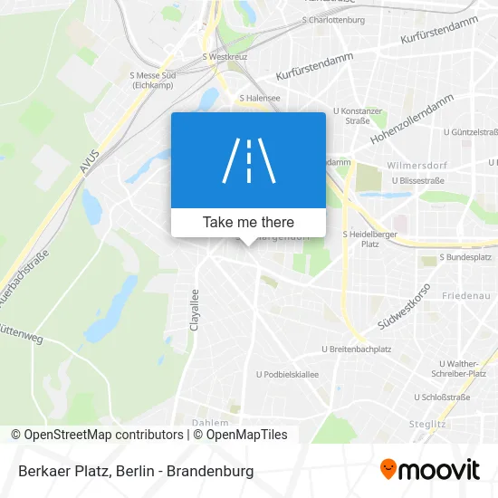 Карта Berkaer Platz