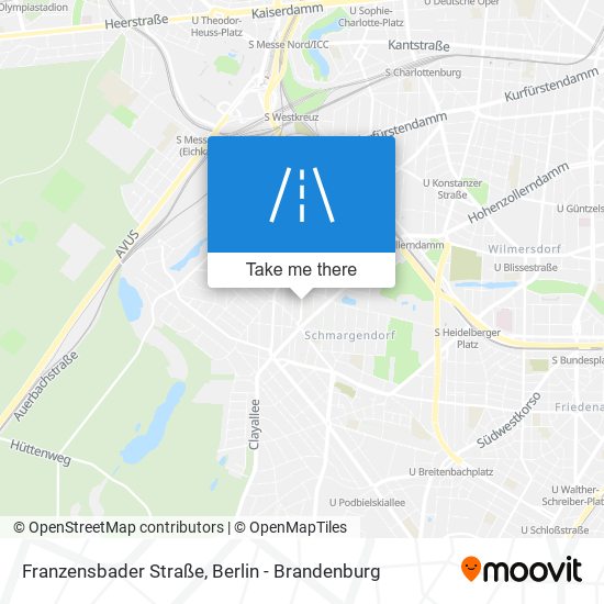 Franzensbader Straße map