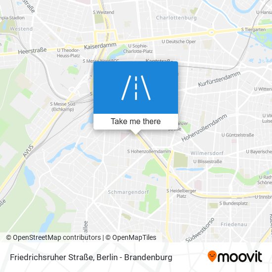 Friedrichsruher Straße map