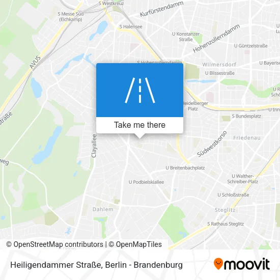 Карта Heiligendammer Straße