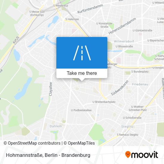 Hohmannstraße map