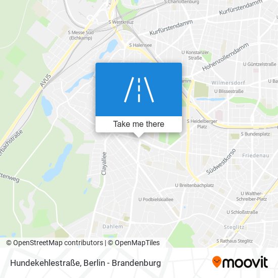 Hundekehlestraße map