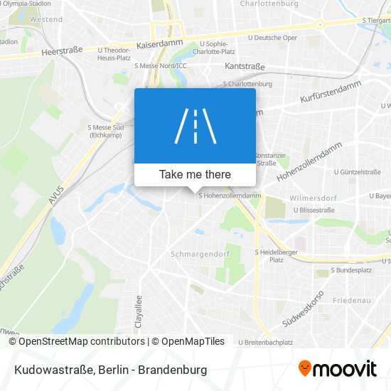 Kudowastraße map