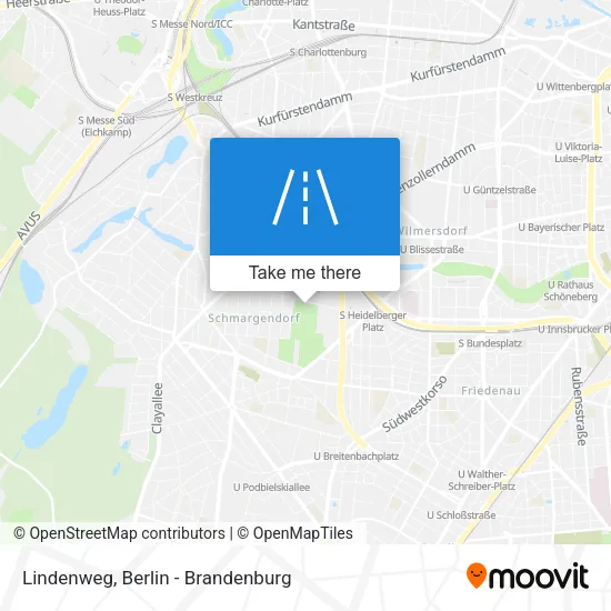 Карта Lindenweg