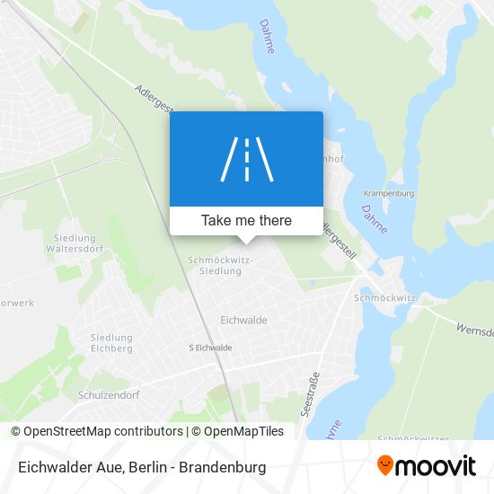 Eichwalder Aue map