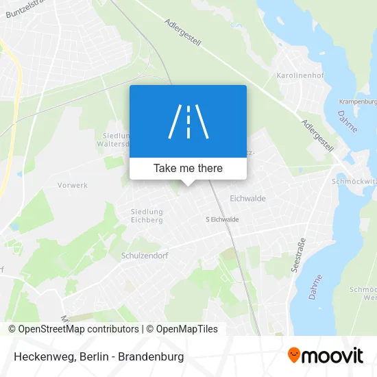 Карта Heckenweg