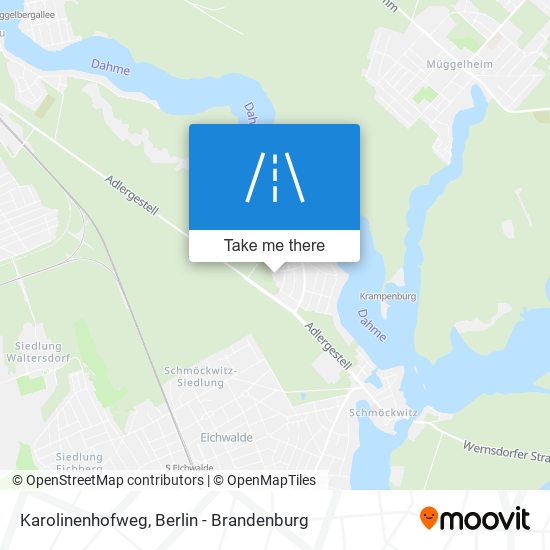Karolinenhofweg map