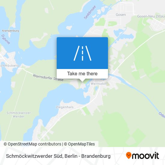 Schmöckwitzwerder Süd map