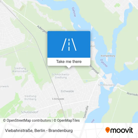 Карта Viebahnstraße