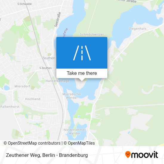 Zeuthener Weg map