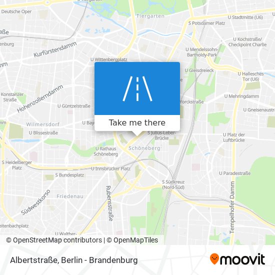 Albertstraße map