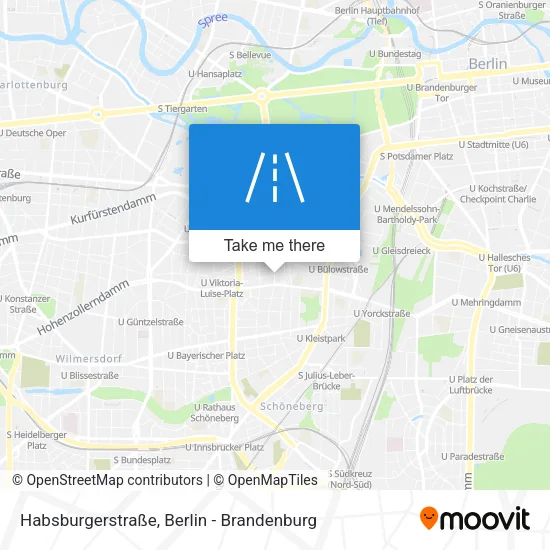 Карта Habsburgerstraße