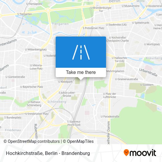 Hochkirchstraße map