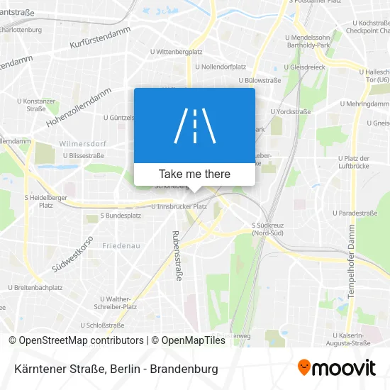 Карта Kärntener Straße