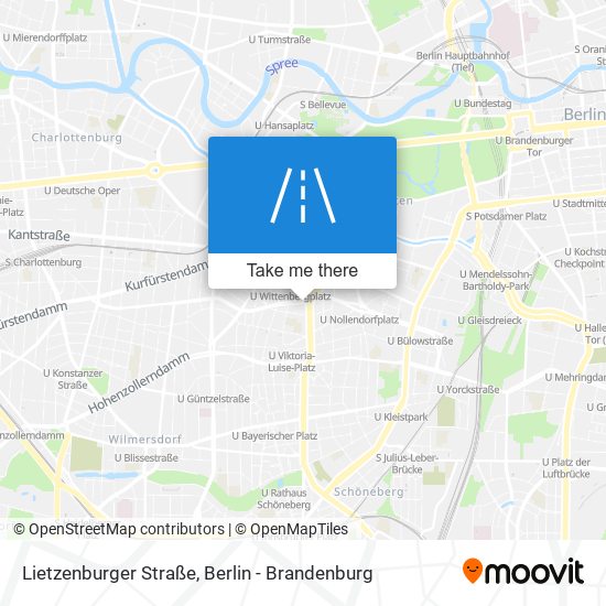 Lietzenburger Straße map