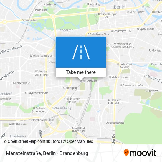 Mansteinstraße map