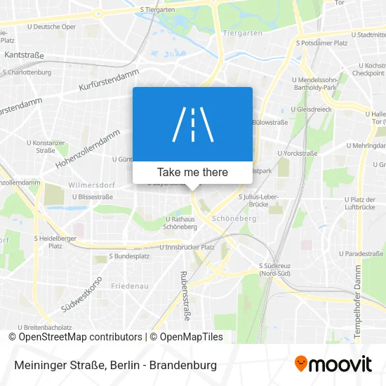 Meininger Straße map
