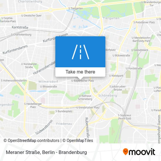 Meraner Straße map