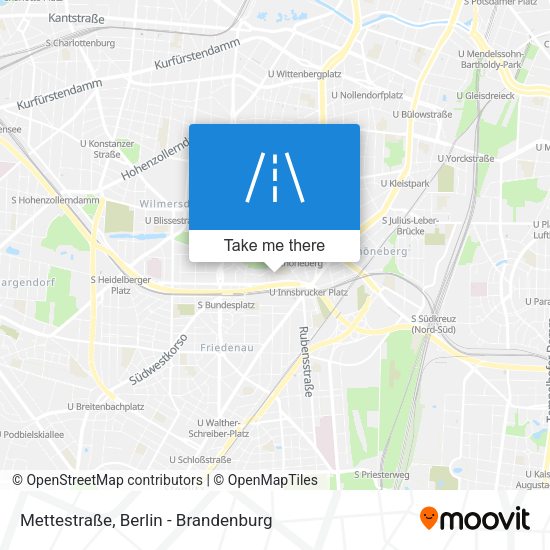 Mettestraße map
