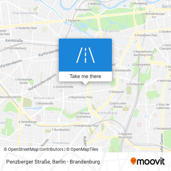 Penzberger Straße map